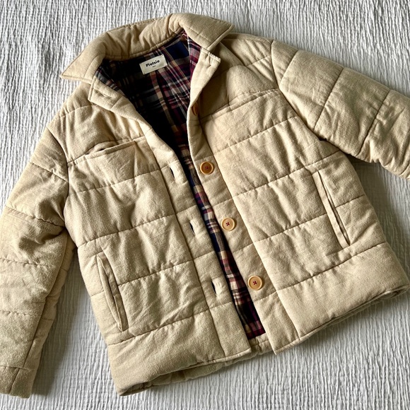 pietsie Jackets & Blazers - Pietsie Alamos Jacket in Oat Flannel Size Small